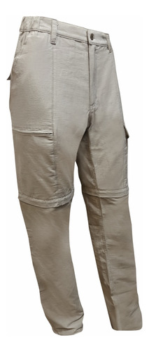 Pantalón Runa + Uv Hombre Desmontable Bermuda Calidad Forest