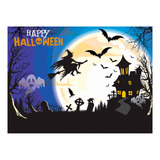 Painel Decorativo Halloween Festa Dia Das Bruxa Tnt Grande