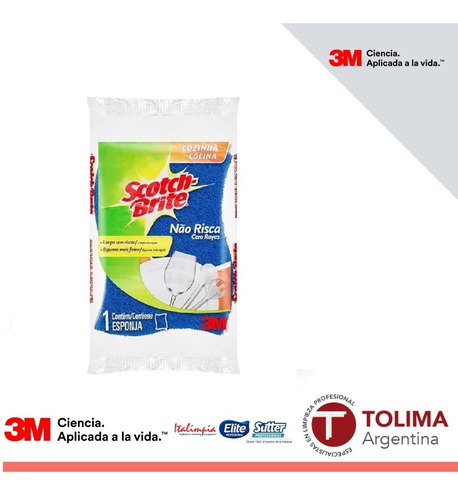 3m Scotch Brite Esponja Cero Rayas X5uds - Tolima Argentina