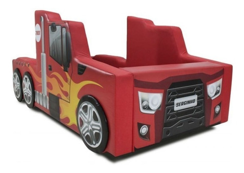 Cama Infantil Hot Truck - Personalizada - Impressão Digital