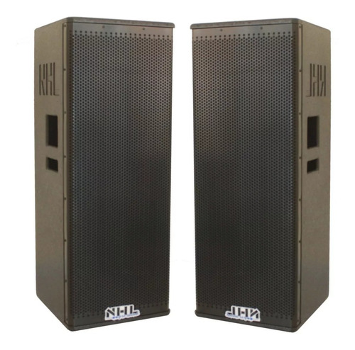 Caixa Som Ativa Amplificada Passiva 2x12 1800w Nhl Pro Soud Médio Grave De Qualidade E Definição Profissional Limiter 