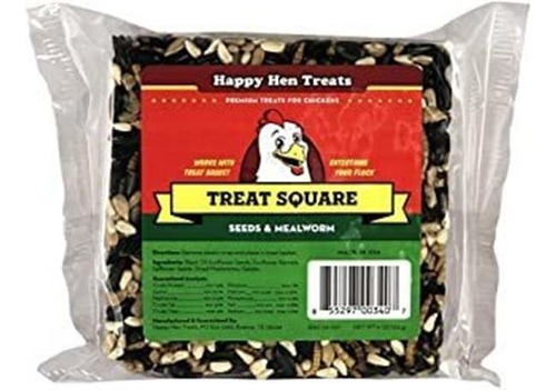 Happy Hen Treats Cuadrado Para Dulces, -