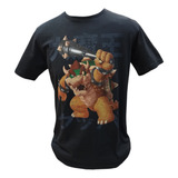 Remera Videojuegos Super Mario Bross Bowser 