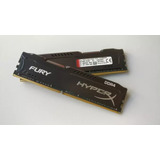 Memoria Ram Fury Gamer Color Negro  4gb 1 Hyperx 