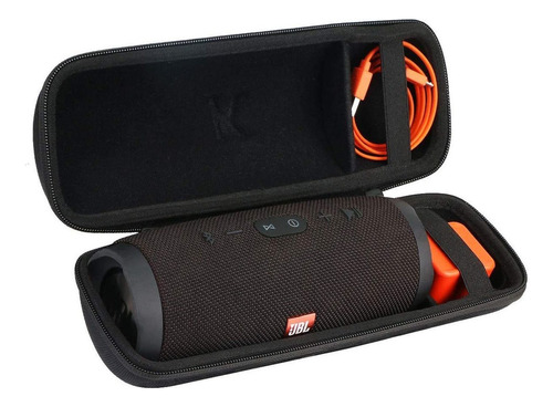 Funda Para Jbl Charge 3, Negra/duradera/impermeable