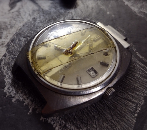 Relógio Orient Corda Manual Raro Para Restaurar E667hty5