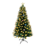 Árbol Navidad Luminoso Led Incorporadas 1,80m.facil Armado