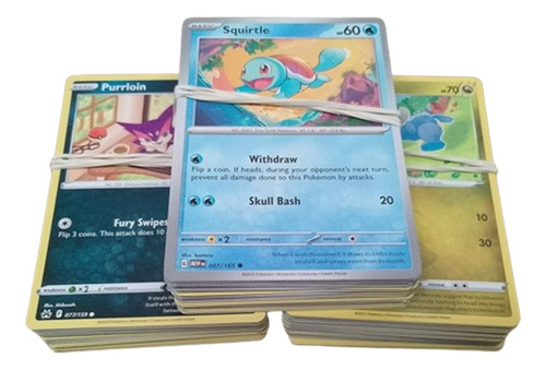 70 Cartas Pokémon Originales (solo Pokémon) Sin Repetir