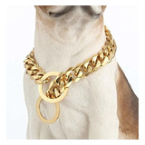 Collar De Perro De Cadena Deslizante Ultra Fuerte De 19 Mm A