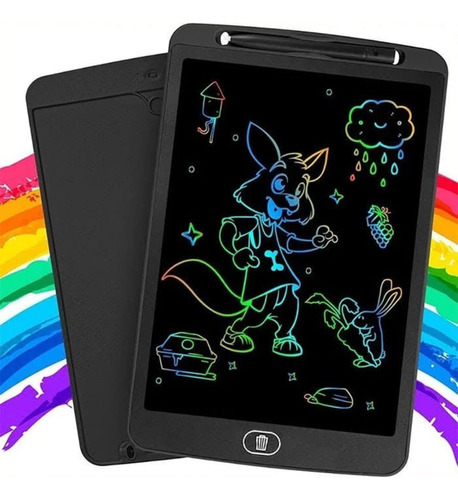 Tablet Lousa Lcd Mágica Educativo Criança Escrever Desenhar Cor Preto