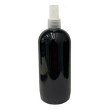Envase Plastico 500 Cc Negro Con Atomizador Spray X20