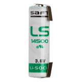 Bateria Saft Ls14500 Er14505 3,6v Aa Com 2 Terminais - Ofert