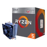 Processador Amd Ryzen 5 2400g Am4 + Cooler