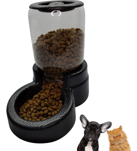 Alimentador Automático Cães Gatos Pet  Pequeno Filhote