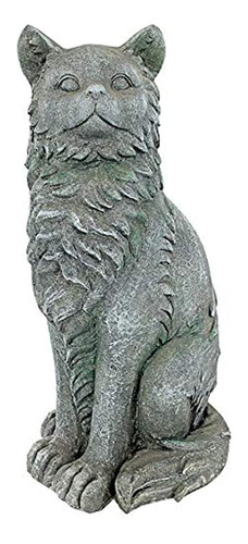 Diseño Toscano Fu84643 Estatua Del Gato Del Bosque Noruego D