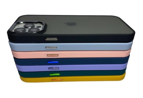 Estuche Case De Lujo Translucido Mate Compatible Con iPhone