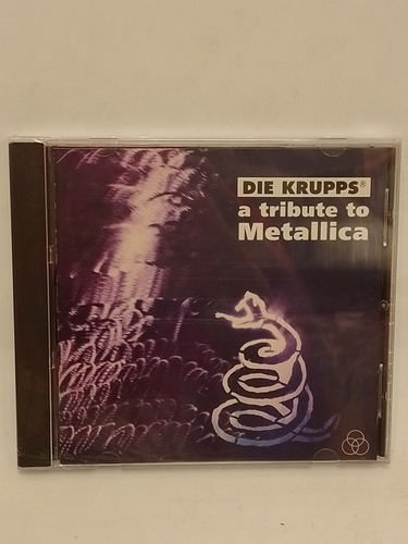 Die Krupps A Tribute To Metallica Cd Nuevo 