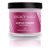Legacy Nails Polvo Acrilico De 8 Onzas (rosa)