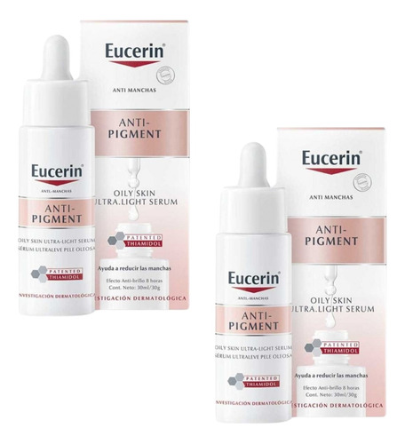 Combo X2 Serum Eucerin Facial Ultra-light Anti-pigment 30ml