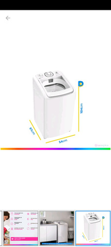 Máquina De Lavar Eletrolux.4 Meses De Uso/ Estado De Nova .