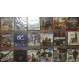Juegos Ps3 Lote Killzone , Fifa , Wolfenstein, Uncharted