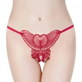 Bragas Tanga De Mariposa Abierto Hilo Dental Bonita Mujer