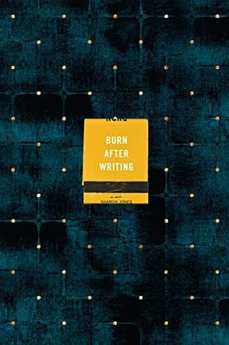 Book : Burn After Writing (dots) - Jones, Sharon