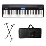 Teclado Roland Go Piano Go61p + Kit Go-61p