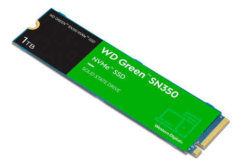 Disco Solido Ssd Nvme 1tb Western Digital Green Sn350