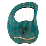 Caja Extra De Madera Lyre Harp Of Strings Resonance De 3 Pie