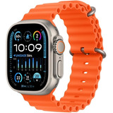 Relógio Smartwatch Mt18+ultra Smart Pulso Preto/off/laranja 