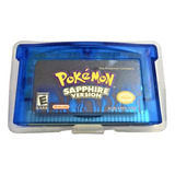 Pokemon Sapphire Game Boy Advance Salvando Gba Sp Nds