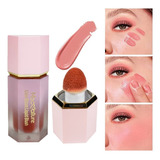 Rubor Liquido Blush Crema Con Esponja Mocallure 