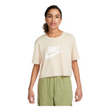 Polera Nike Sportswear Essential Mujer Marrón