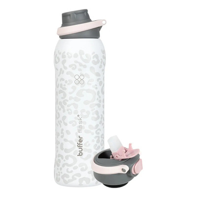 Termo Agua Botella Termica Buffer Acero Inoxidable 1l +tapas Ice Leopard | Envío gratis