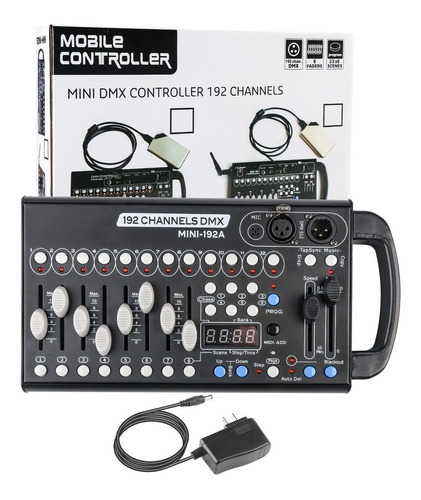 Dmx512 Consola 192ch Controlador De Iluminación Programable
