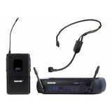 Sistema Micrófono Inalámbrico Shure Pgxd14/pga31-x8 Color Negro