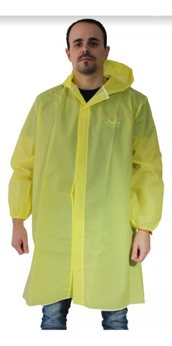 Piloto Para Lluvia Impermeable Con Capucha 