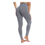 D Pantalón Largo Para Mujer Yoga Fitness Legging Stretch 2 P
