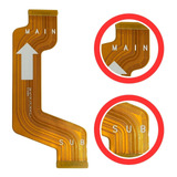 Flex Flat Lcd Sub Placa Conector Compatível A71 A715 