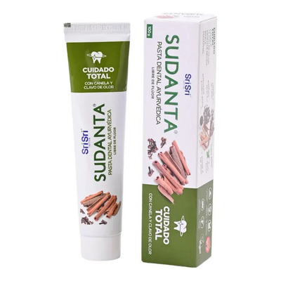 Pasta Dental Ayurvédica Sudanta Cuidado Total 100gr Sri Sri Tattva | MercadoLibre