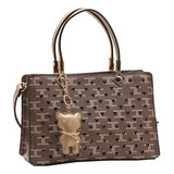 Bolsa Feminina Cg83711 Chenson Art  Monograma Cristal