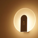 Led Sensor Luz Decorativa Usb Recargable Lámpara De Pared
