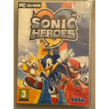 Juego Sonic Heroes Sega Pc Cd-rom Coleccionable Sellado