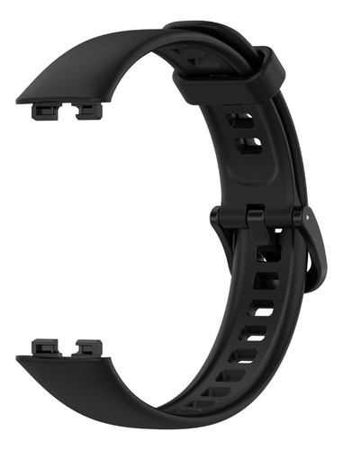 Pulseira De Silicone Reposição Para Huawei Band 8 Cor Preto