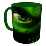 Mugs Hulk Hombre Increible Pocillo Series Color Verde