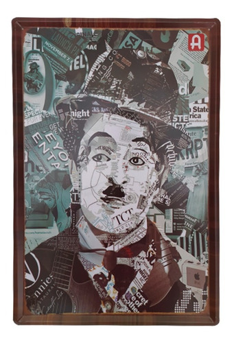 Placa Extra Grande Chaplin Moblihouse