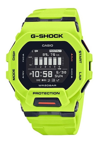 Relogio Casio G-shock G-squad Gbd-200-9dr Nfe + Garantia