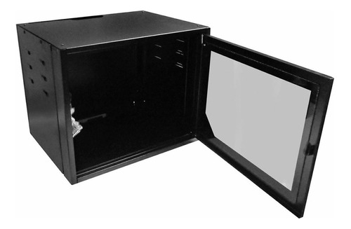 Rack P/servidor Fechado Parede Preto 12u 19'' 580mm Canthie