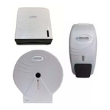 Combo Dispenser Jabon + Dispenser Toalla Papel + Porta Rollo